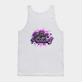 Mo Money, Mo Problems Mall Print Tank Top